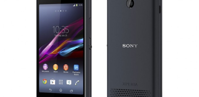 Sony Xperia E1 ominaisuudet