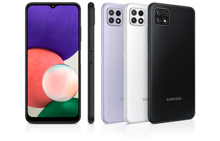 Galaxy A22 5G – ominaisuudet