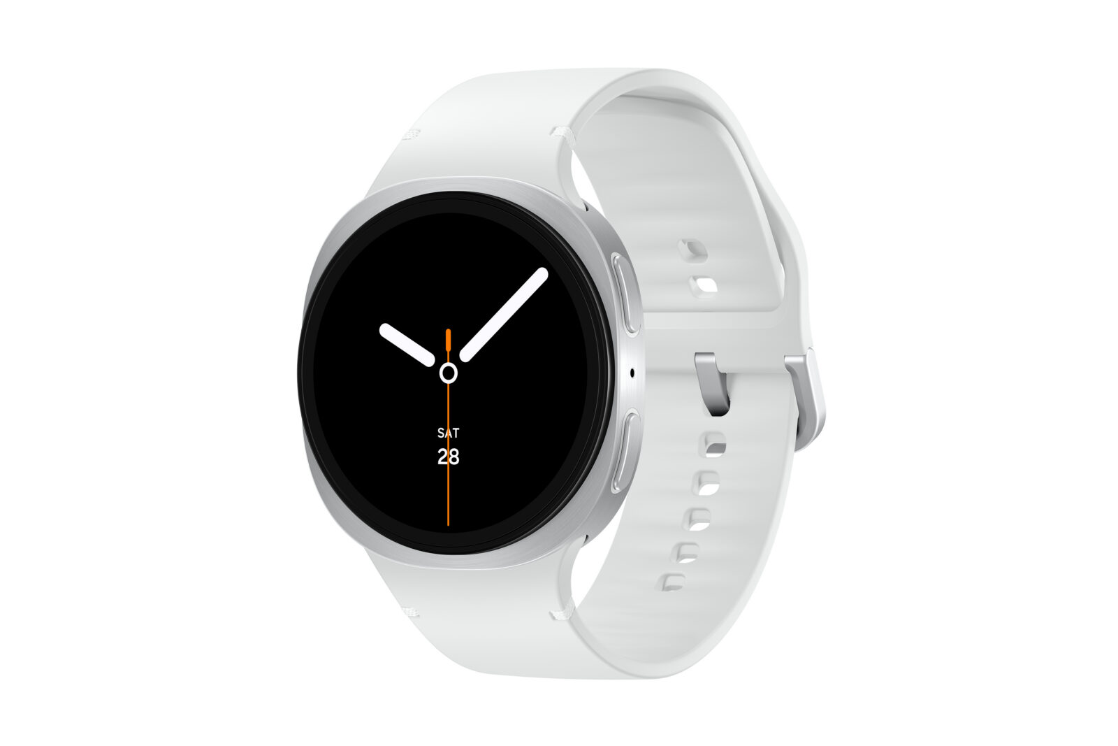 Samsung Galaxy Watch8, 44 mm, hopeinen.